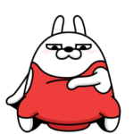 動く 擦れうさぎ30