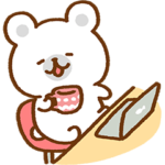 ゆるっとシロクマ6 お仕事!