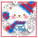 大人キュートなあったかスタンプ