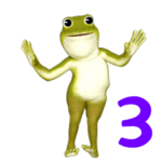 非常に動くカエル★3