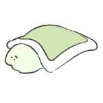 ゆるっとカエルさんスタンプ