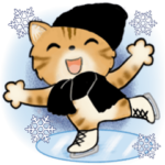 可愛い猫さん達の日常スタンプ ♡ 秋冬編