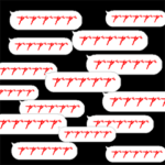 画面いっぱいに飛び出す‼怖いメンヘラ連打