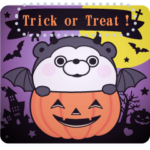 デビルくま１００％ メッセージスタンプ