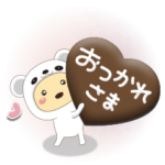 白くまんとチビぺん♡頑張る気持ちでご挨拶