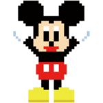 ディズニー8bit