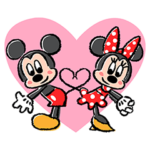 ミッキー&ミニー ラブラブポップアップ