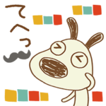 レトロ風☆犬のバウピー