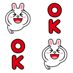 背景が動く！コニー絵文字