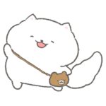 白い犬ぽんちゃん