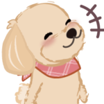 飛び出す! かわいい犬のマルちゃん