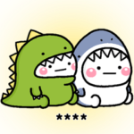 サメまるとはらぺこザウルス カスタム