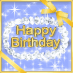 大人きらめくお祝い☆誕生日☆日常語☆動く