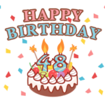 動く！誕生日のお祝い