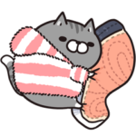 ボンレス猫 in うぃんた～