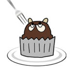 昭和のお菓子『たぬきケーキ』