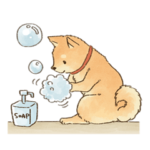 可愛い柴犬の日常スタンプ4