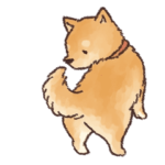 動く柴犬の日常スタンプ