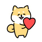 ゆる柴犬スタンプ9・気持ち