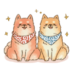 可愛い柴犬の日常スタンプ2