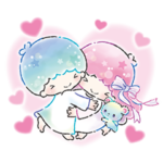 キキ＆ララ　水彩タッチ♪