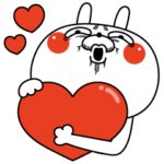  顔芸うさぎ×LINEスキマニ