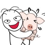 おふざけスタンプ！エヘエヘ君２