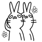 うさぱむの元気が出るスタンプ