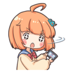 B型女子スタンプ