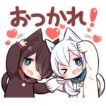 黒猫少年＆白猫少年 