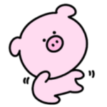 シュールなミニぶた