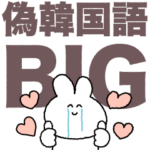 大きい♡ 偽韓国語