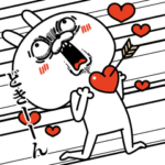 顔芸うさぎ ラブver