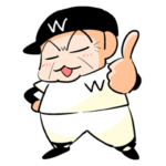 少年野球監督スタンプ