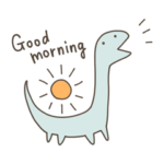 恐竜のいる毎日～シンプル英語編