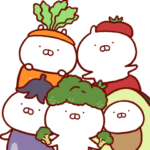 うさまるマートのベジまるズ