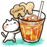 夏季・可愛すぎない大人にやさしいスタンプ