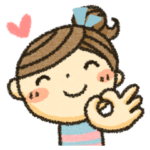 可愛さUP女子スタンプ