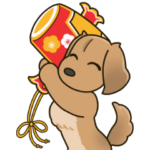 ダックス大好きスタンプ ◆冬・年末年始