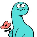 恐竜くんスタンプ４