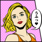 アメコミスタンプ（女性版）