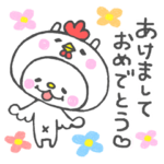 冬の女子うさちゃん