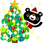 絵本みたいな*背景が動く*楽しいクリスマス