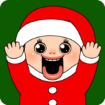 写真に貼る! しょーちゃんのクリスマス