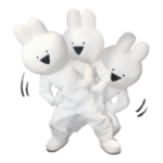 すこぶる動くウサギ