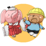 アイヤラーとクマジー