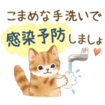 体調気遣い☆猫たちのスタンプ