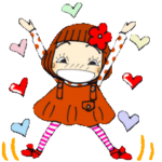 ひま子ちゃん２５６毎日使えるBIGスタンプ