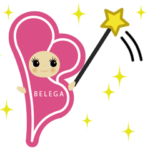 ベレガキューピースタンプ