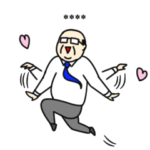 なのなのな　おじさんカスタムスタンプ